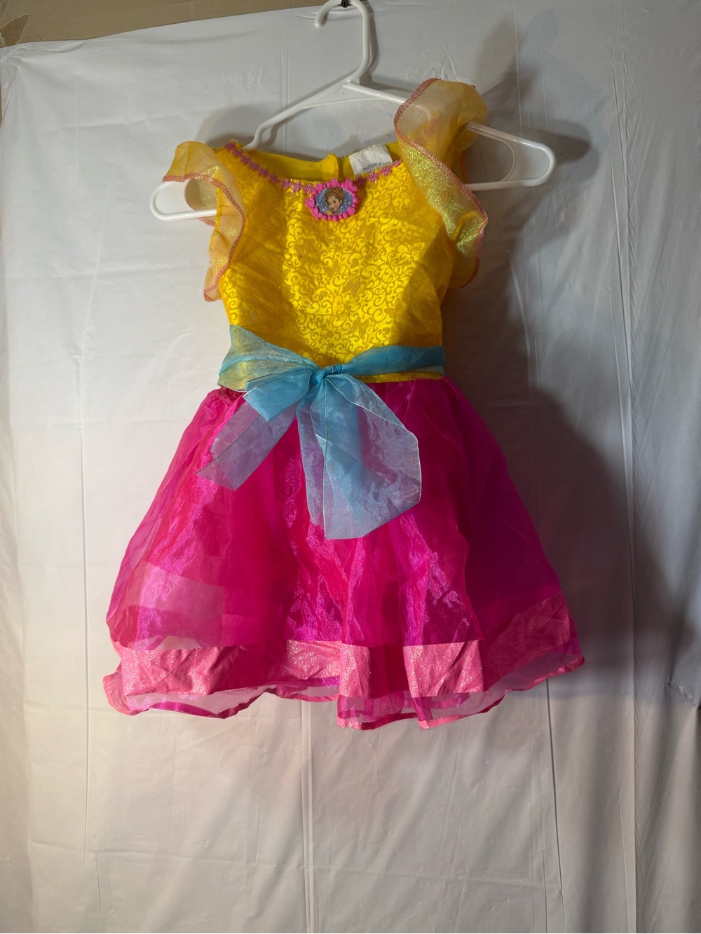 Disney Junior Fancy Nancy Signature Dress costume size 4-6X